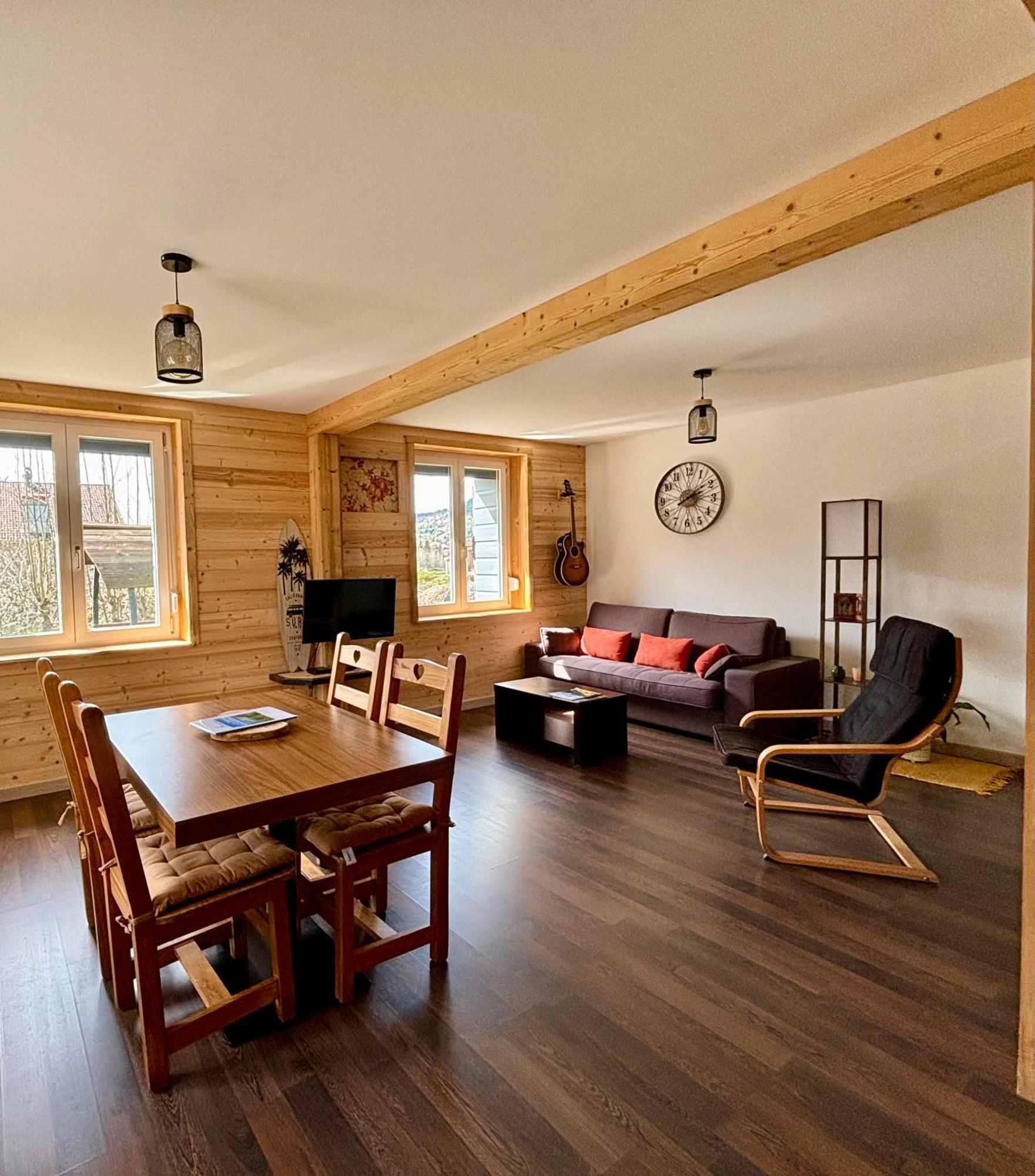 Appartement Cosy Avec Jardin Et Barbecue Gérardmer Buitenkant foto